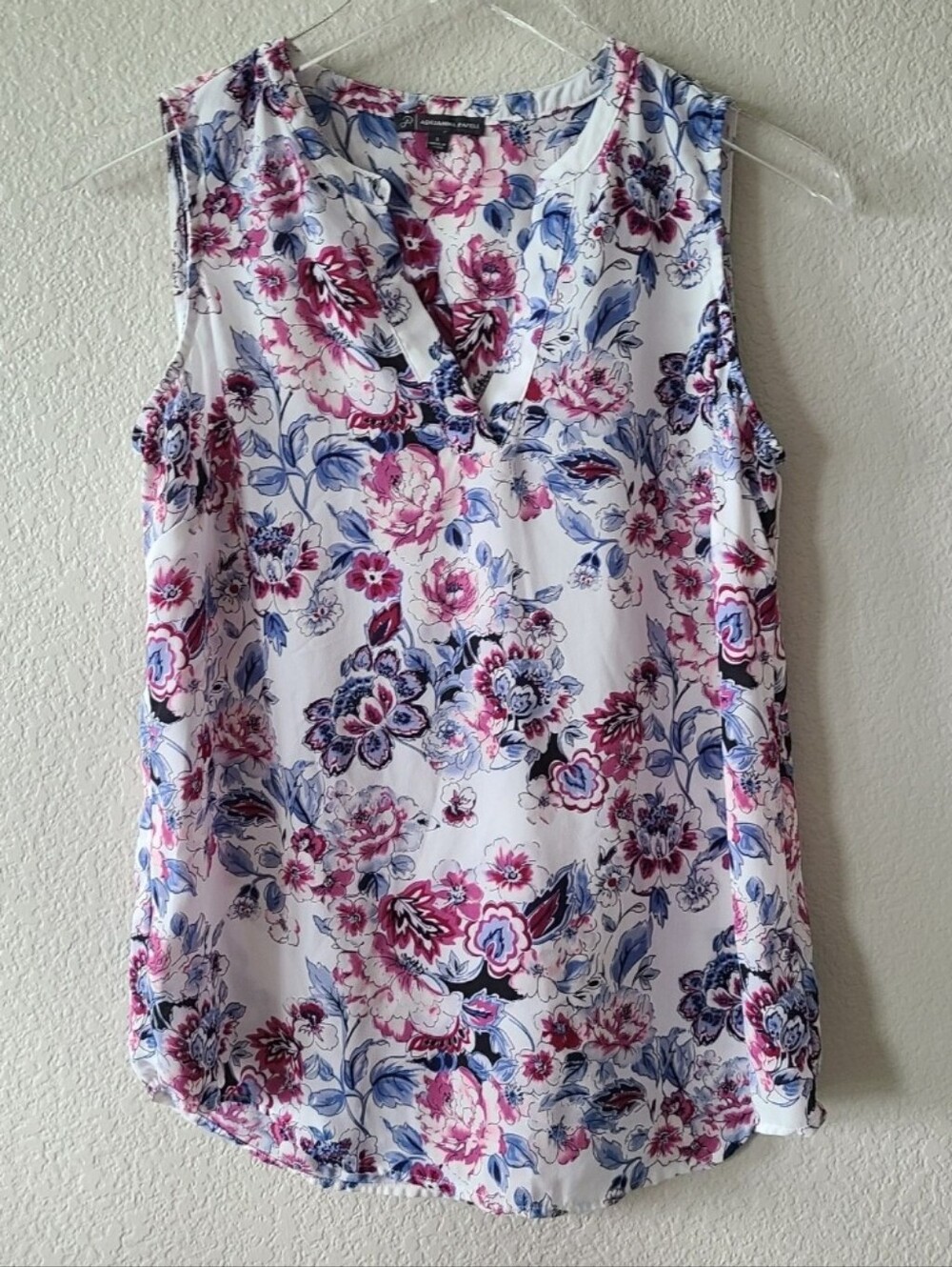 Adrianna Papell Floral Sleeveless Blouse